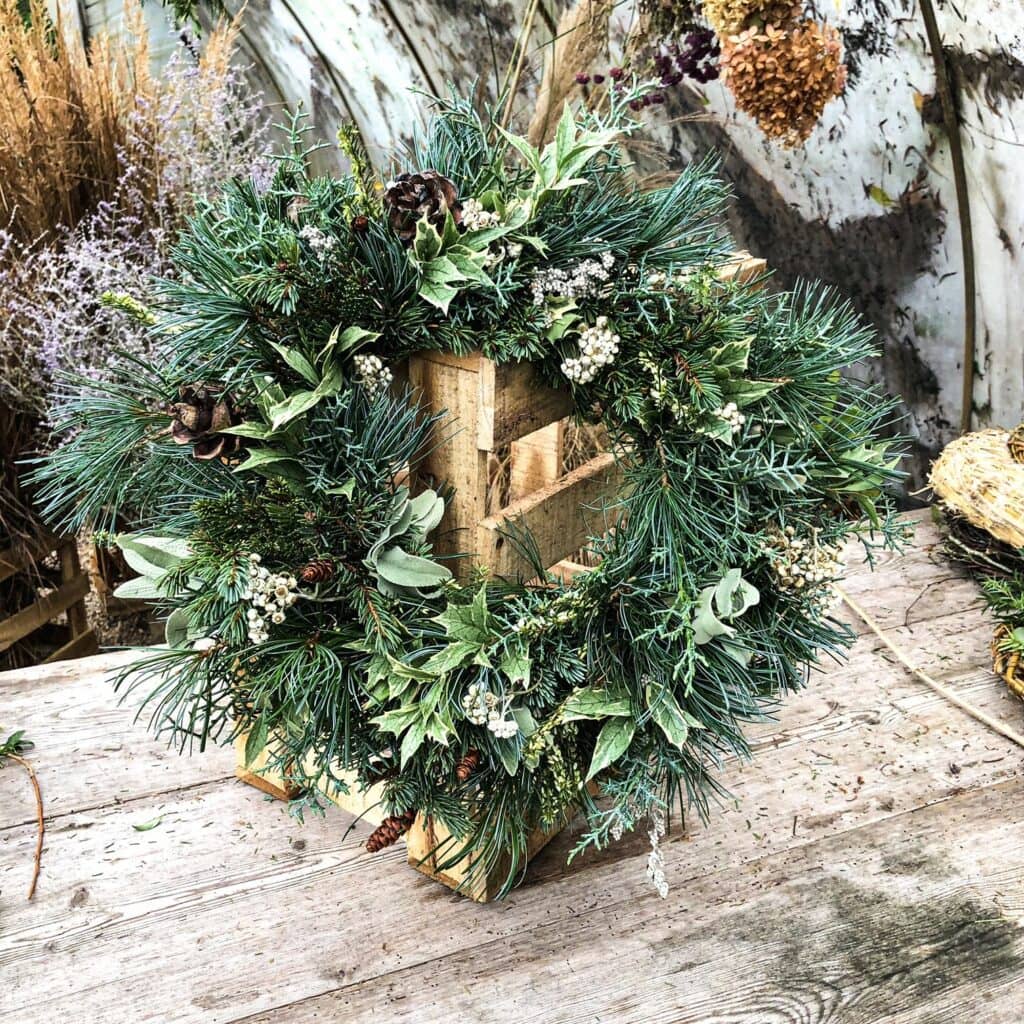 A winter wreath