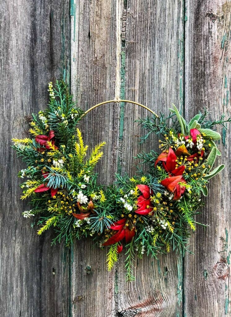 A winter wreath