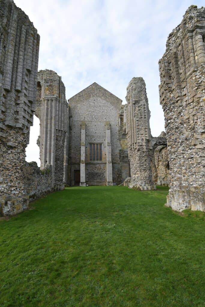 The ruins of Binham Priory in Norfolk.