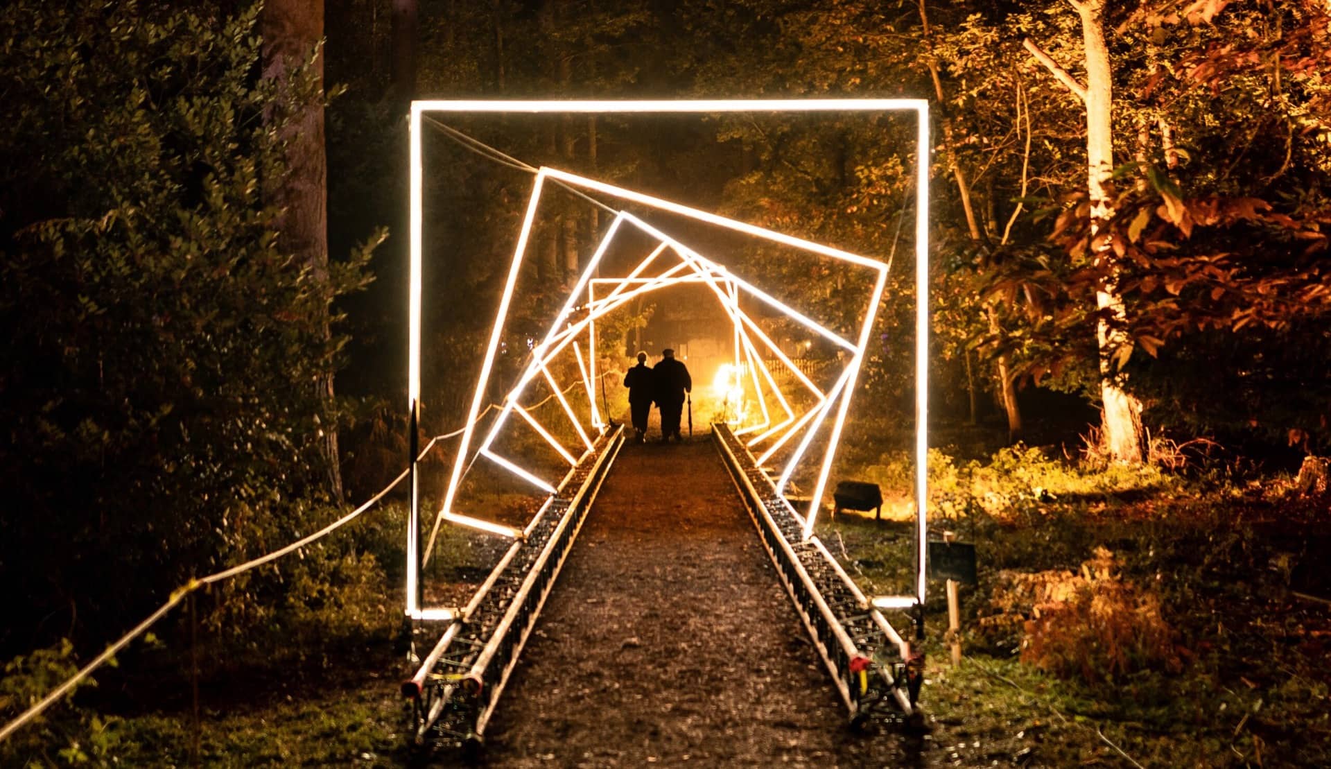 Luminate Sandringham Winter Light Trail Be Norfolk