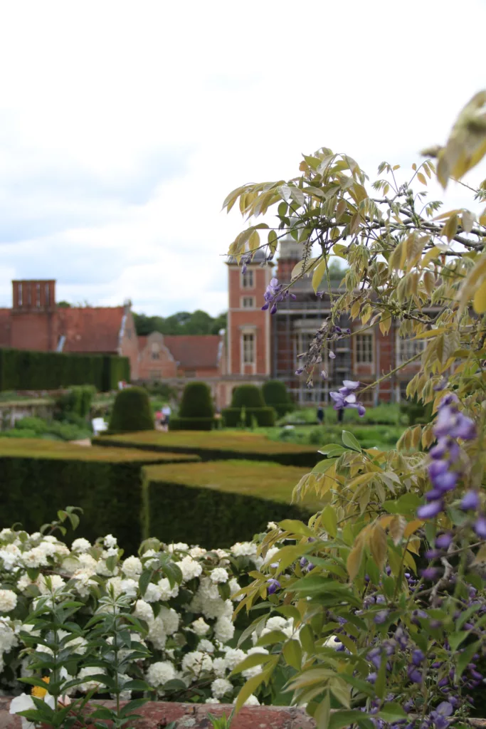 View of the house from the garden at Blickling Estate, Norfolk