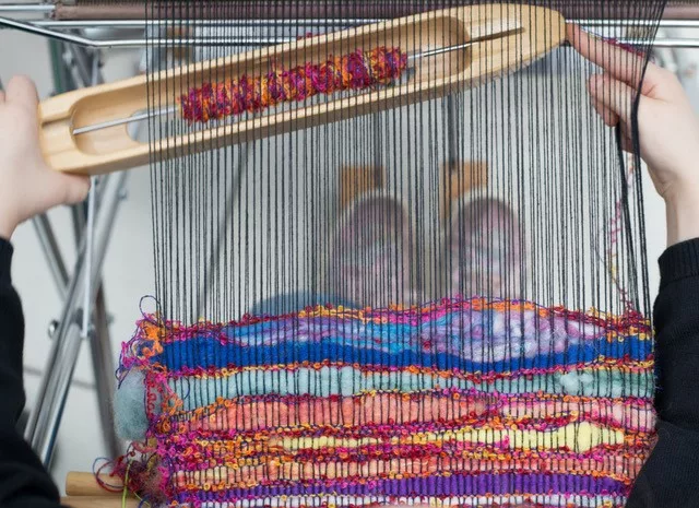 Learn the Skill of Saori Weaving
