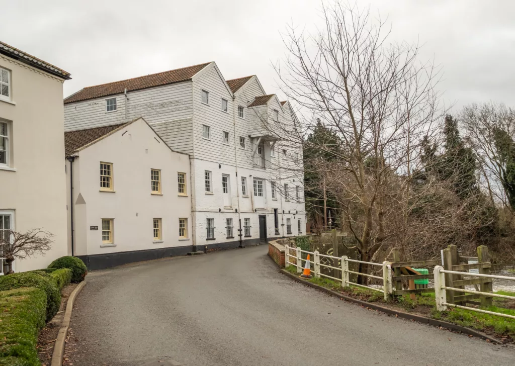 The historic Buxton Mill on the River Bure.